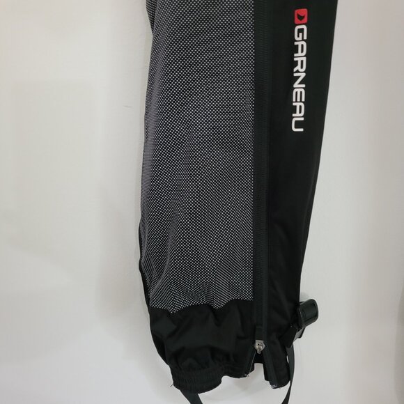 Garneau Black Cycling Pants with Gray Accents - Picture 3 of 16